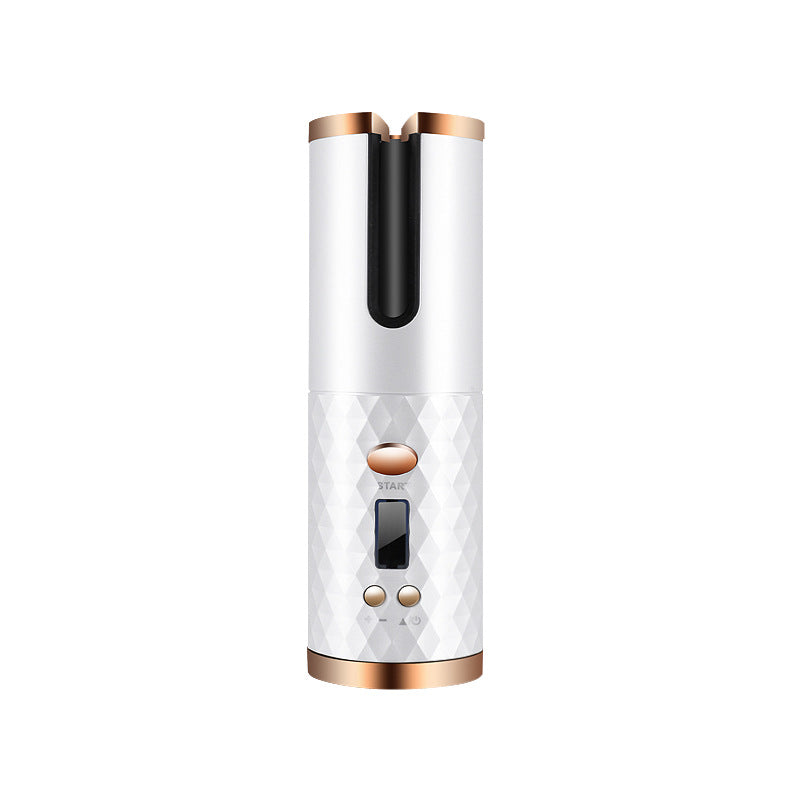 Rechargeable Automatic Hair Curler Women Portable Hair Curling Iron LCD Display Ceramic Curly Rotating Curling Wave Styer Rechargeable Automatic Hair Curler Women Portable Hair Curling Iron LCD Display Ceramic Curly Rotating Curling Wave Styer